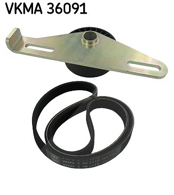 Skf Keilrippenriemensatz [Hersteller-Nr. VKMA36091] für Dacia, Lada, Nissan, Renault von SKF