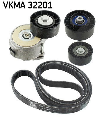Skf Keilrippenriemensatz [Hersteller-Nr. VKMA32201] für Fiat, Opel, Vauxhall von SKF
