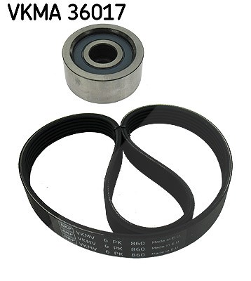 Skf Keilrippenriemensatz [Hersteller-Nr. VKMA36017] für Opel, Renault, Vauxhall von SKF