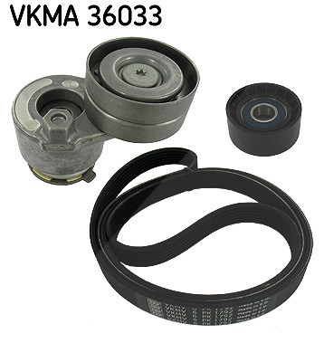 Skf Keilrippenriemensatz [Hersteller-Nr. VKMA36033] für Mitsubishi, Nissan, Opel, Renault, Vauxhall von SKF