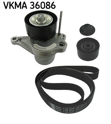 Skf Keilrippenriemensatz [Hersteller-Nr. VKMA36086] für Nissan, Opel, Renault, Vauxhall von SKF