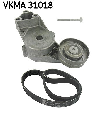 Skf Keilrippenriemensatz [Hersteller-Nr. VKMA31018] für Seat, Skoda, VW von SKF