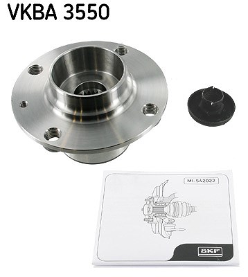 Skf Radlagersatz [Hersteller-Nr. VKBA 3550] für Audi, VW von SKF