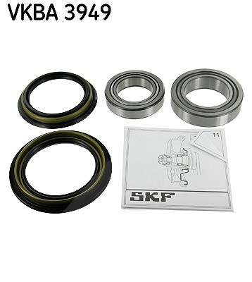 Skf Radlagersatz [Hersteller-Nr. VKBA3949] für Ford, Mazda von SKF