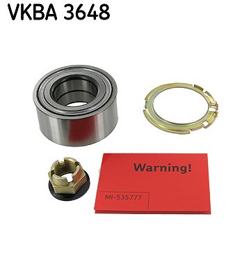 Skf Radlagersatz [Hersteller-Nr. VKBA3648] für Nissan, Opel, Renault, Vauxhall von SKF