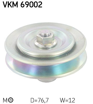 Skf Spannrolle, Keilriemen [Hersteller-Nr. VKM69002] für Isuzu von SKF