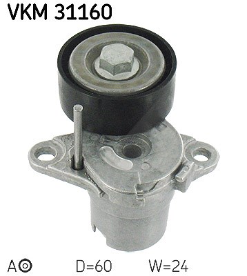 Skf Spannrolle, Keilrippenriemen [Hersteller-Nr. VKM31160] für Audi, Cupra, Seat, Skoda, VW von SKF