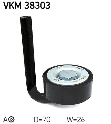 Skf Spannrolle, Keilrippenriemen [Hersteller-Nr. VKM38303] für BMW von SKF