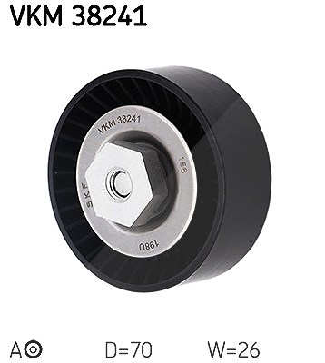 Skf Spannrolle, Keilrippenriemen [Hersteller-Nr. VKM38241] für BMW von SKF