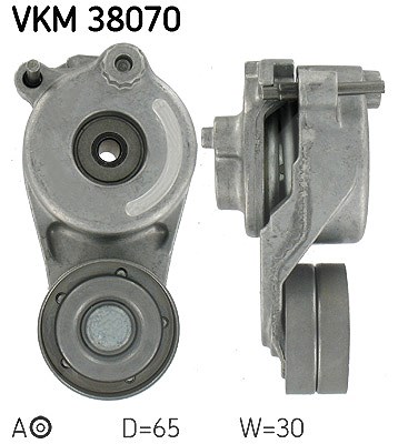 Skf Spannrolle, Keilrippenriemen [Hersteller-Nr. VKM38070] für Chrysler, Jeep, Mercedes-Benz von SKF