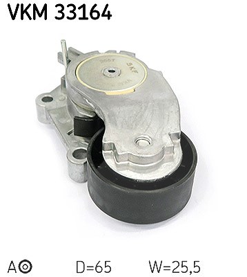 Skf Spannrolle, Keilrippenriemen [Hersteller-Nr. VKM33164] für Citroën, Ford, Peugeot, Volvo von SKF