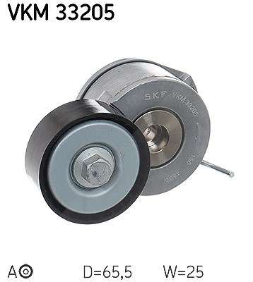 Skf Spannrolle, Keilrippenriemen [Hersteller-Nr. VKM33205] für Citroën, Ds, Fiat, Ford, Opel, Peugeot, Toyota von SKF