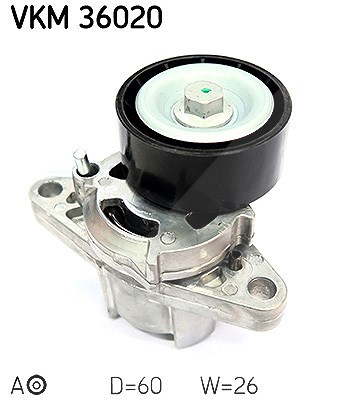 Skf Spannrolle, Keilrippenriemen [Hersteller-Nr. VKM36020] für Dacia, Nissan, Renault von SKF