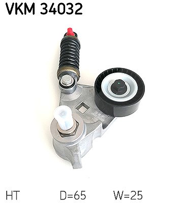 Skf Spannrolle, Keilrippenriemen [Hersteller-Nr. VKM34032] für Ford, Jaguar von SKF