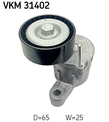 Skf Spannrolle, Keilrippenriemen [Hersteller-Nr. VKM31402] für Audi, Seat, Skoda, VW von SKF