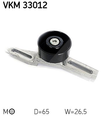 Skf Spannrolle, Keilrippenriemen [Hersteller-Nr. VKM33012] für Citroën, Mega, Peugeot von SKF