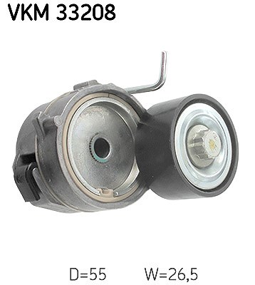 Skf Spannrolle, Keilrippenriemen [Hersteller-Nr. VKM33208] für Citroën, Ds, Opel, Peugeot, Toyota von SKF