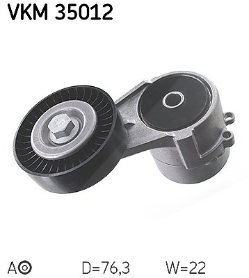 Skf Spannrolle, Keilrippenriemen [Hersteller-Nr. VKM35012] für Chevrolet, Opel, Saab, Vauxhall von SKF