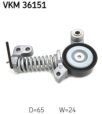 Skf Spannrolle, Keilrippenriemen [Hersteller-Nr. VKM36151] für Volvo von SKF