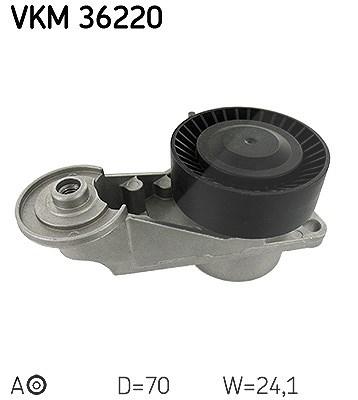 Skf Spannrolle, Keilrippenriemen [Hersteller-Nr. VKM36220] für Volvo von SKF