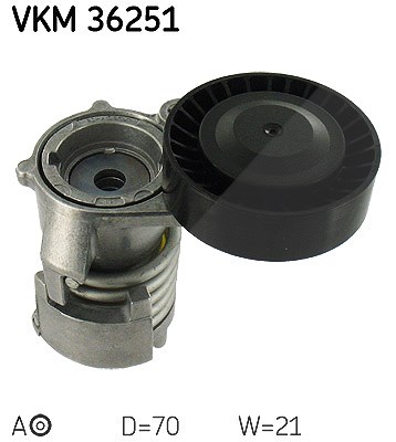 Skf Spannrolle, Keilrippenriemen [Hersteller-Nr. VKM36251] für Ford, Volvo von SKF