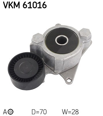 Skf Spannrolle, Keilrippenriemen [Hersteller-Nr. VKM61016] für Lexus, Toyota von SKF