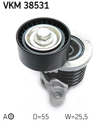 Skf Spannrolle, Keilrippenriemen [Hersteller-Nr. VKM38531] für Mercedes-Benz von SKF