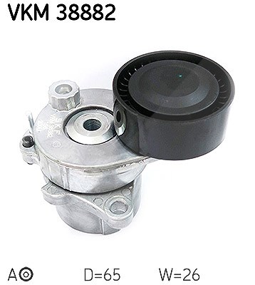 Skf Spannrolle, Keilrippenriemen [Hersteller-Nr. VKM38882] für Mercedes-Benz von SKF