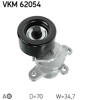 Skf Spannrolle, Keilrippenriemen [Hersteller-Nr. VKM62054] für Nissan von SKF