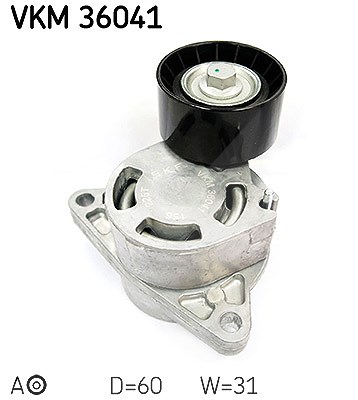 Skf Spannrolle, Keilrippenriemen [Hersteller-Nr. VKM36041] für Nissan, Opel, Renault, Vauxhall von SKF
