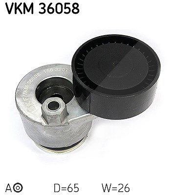 Skf Spannrolle, Keilrippenriemen [Hersteller-Nr. VKM36058] für Nissan, Renault von SKF