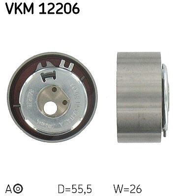 Skf Spannrolle, Zahnriemen [Hersteller-Nr. VKM12206] für Alfa Romeo, Chrysler, Fiat, Ford, Lancia, Tata, Zastava von SKF