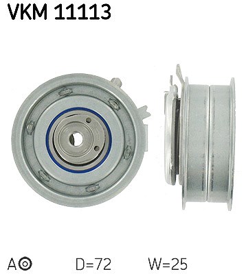 Skf Spannrolle, Zahnriemen [Hersteller-Nr. VKM11113] für Audi, Seat, Skoda, VW von SKF