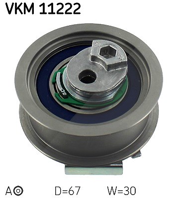 Skf Spannrolle, Zahnriemen [Hersteller-Nr. VKM11222] für Audi, Seat, Skoda, VW von SKF