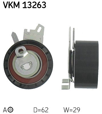 Skf Spannrolle, Zahnriemen [Hersteller-Nr. VKM13263] für Citroën, Peugeot von SKF