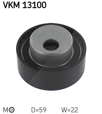 Skf Spannrolle, Zahnriemen [Hersteller-Nr. VKM13100] für Citroën, Fiat, Lancia, Mega, Peugeot von SKF