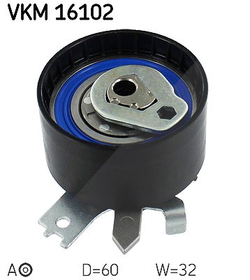 Skf Spannrolle, Zahnriemen [Hersteller-Nr. VKM16102] für Dacia, Nissan, Renault, Suzuki von SKF