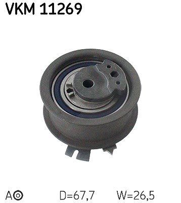 Skf Spannrolle, Zahnriemen [Hersteller-Nr. VKM11269] für Audi, Seat, Skoda, VW von SKF