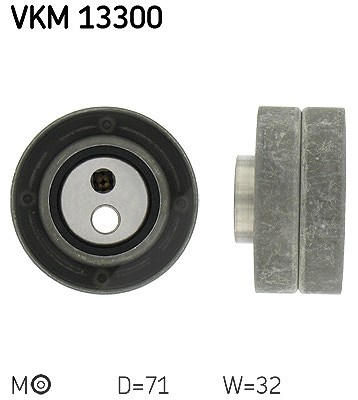 Skf Spannrolle, Zahnriemen [Hersteller-Nr. VKM13300] für Citroën, Peugeot von SKF