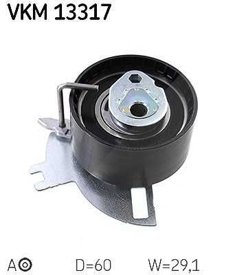 Skf Spannrolle, Zahnriemen [Hersteller-Nr. VKM13317] für Citroën, Ds, Fiat, Ford, Ford Usa, Opel, Peugeot, Toyota, Vauxhall von SKF