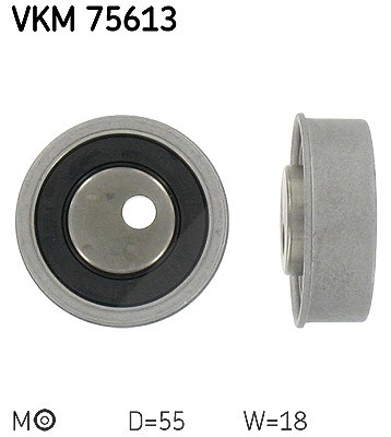 Skf Spannrolle, Zahnriemen [Hersteller-Nr. VKM75613] für Hyundai, Kia, Mitsubishi von SKF