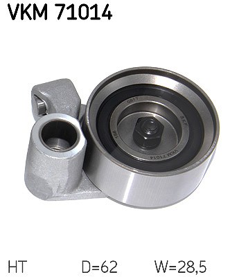 Skf Spannrolle, Zahnriemen [Hersteller-Nr. VKM71014] für Toyota von SKF