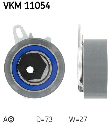 Skf Spannrolle, Zahnriemen [Hersteller-Nr. VKM11054] für VW von SKF