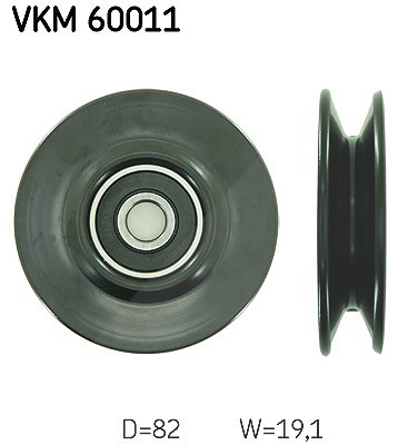 Skf Umlenk-/Führungsrolle, Keilriemen [Hersteller-Nr. VKM60011] für Daewoo von SKF