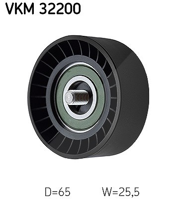Skf Umlenk-/Führungsrolle, Keilrippenriemen [Hersteller-Nr. VKM32200] für Alfa Romeo, Fiat, Opel, Vauxhall von SKF