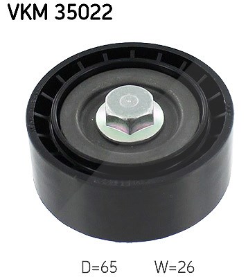 Skf Umlenk-/Führungsrolle, Keilrippenriemen [Hersteller-Nr. VKM35022] für Chevrolet, Opel, Vauxhall von SKF