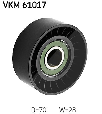 Skf Umlenk-/Führungsrolle, Keilrippenriemen [Hersteller-Nr. VKM61017] für Lexus, Toyota von SKF