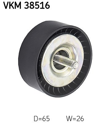 Skf Umlenk-/Führungsrolle, Keilrippenriemen [Hersteller-Nr. VKM38516] für Mercedes-Benz von SKF