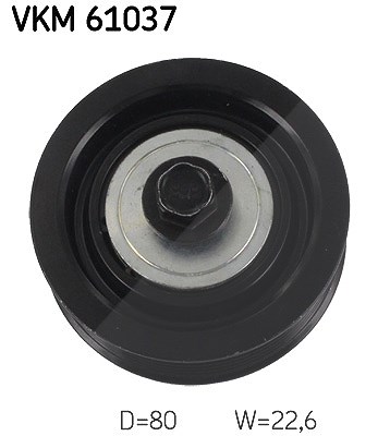 Skf Umlenk-/Führungsrolle, Keilrippenriemen [Hersteller-Nr. VKM61037] für Toyota von SKF