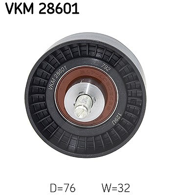 Skf Umlenk-/Führungsrolle, Zahnriemen [Hersteller-Nr. VKM28601] für Chrysler, Dodge, Jeep, Ldv, Lti von SKF